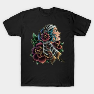 Woman Face T-Shirt